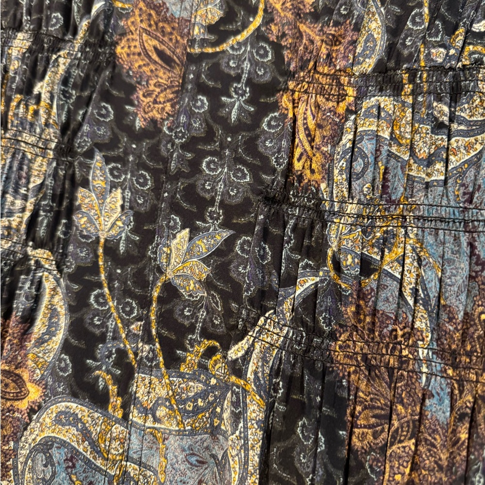 Ulla Johnson Paisley Long Sleeve Dress - Picture 7 of 15